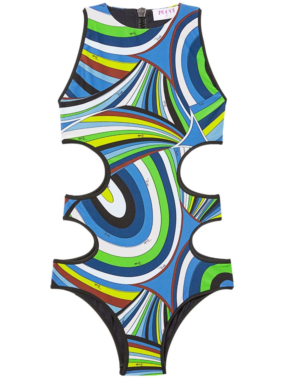 detailing Versace swimsuit Women cut-out 0402